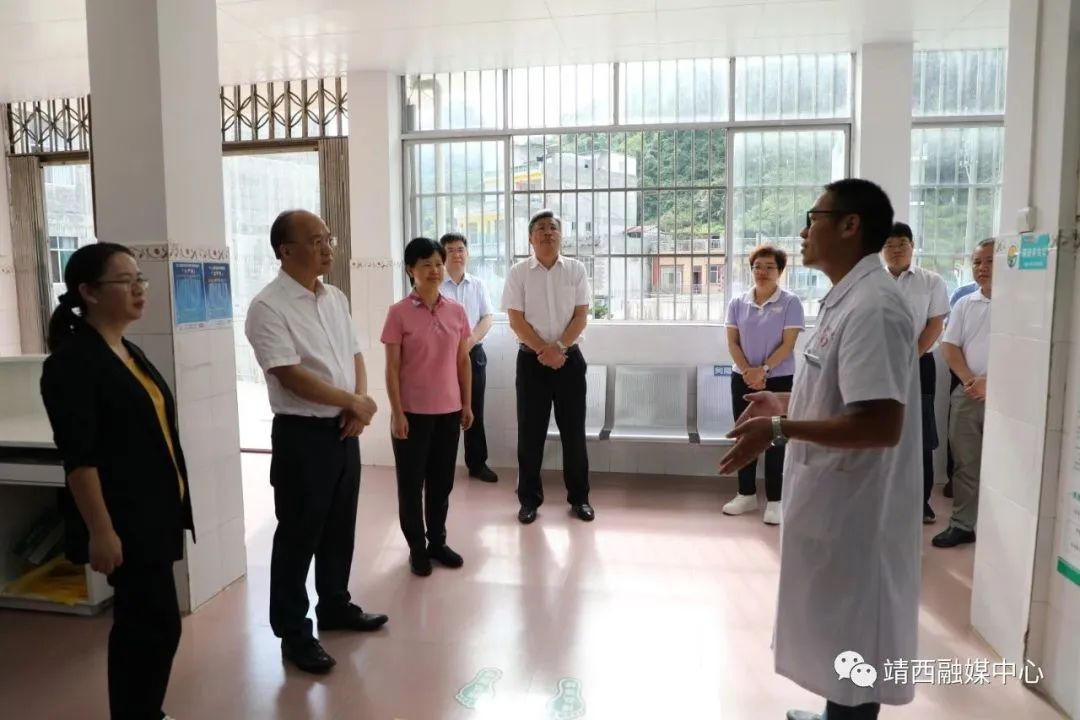 自治區(qū)調研組蒞臨靖西調研，數字賦能基層“提質增效”成效顯著
